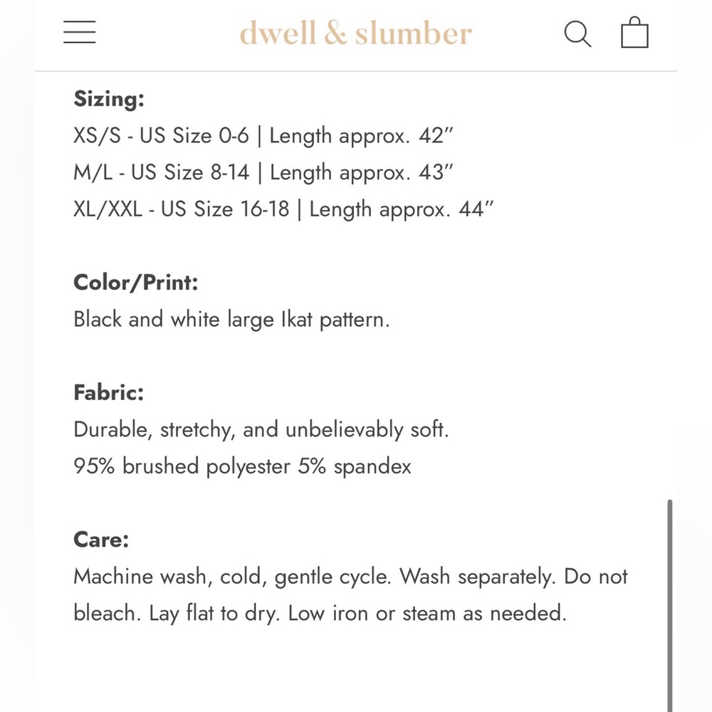 Dwell and Slumber Nadia Dress - Picture 8 of 8